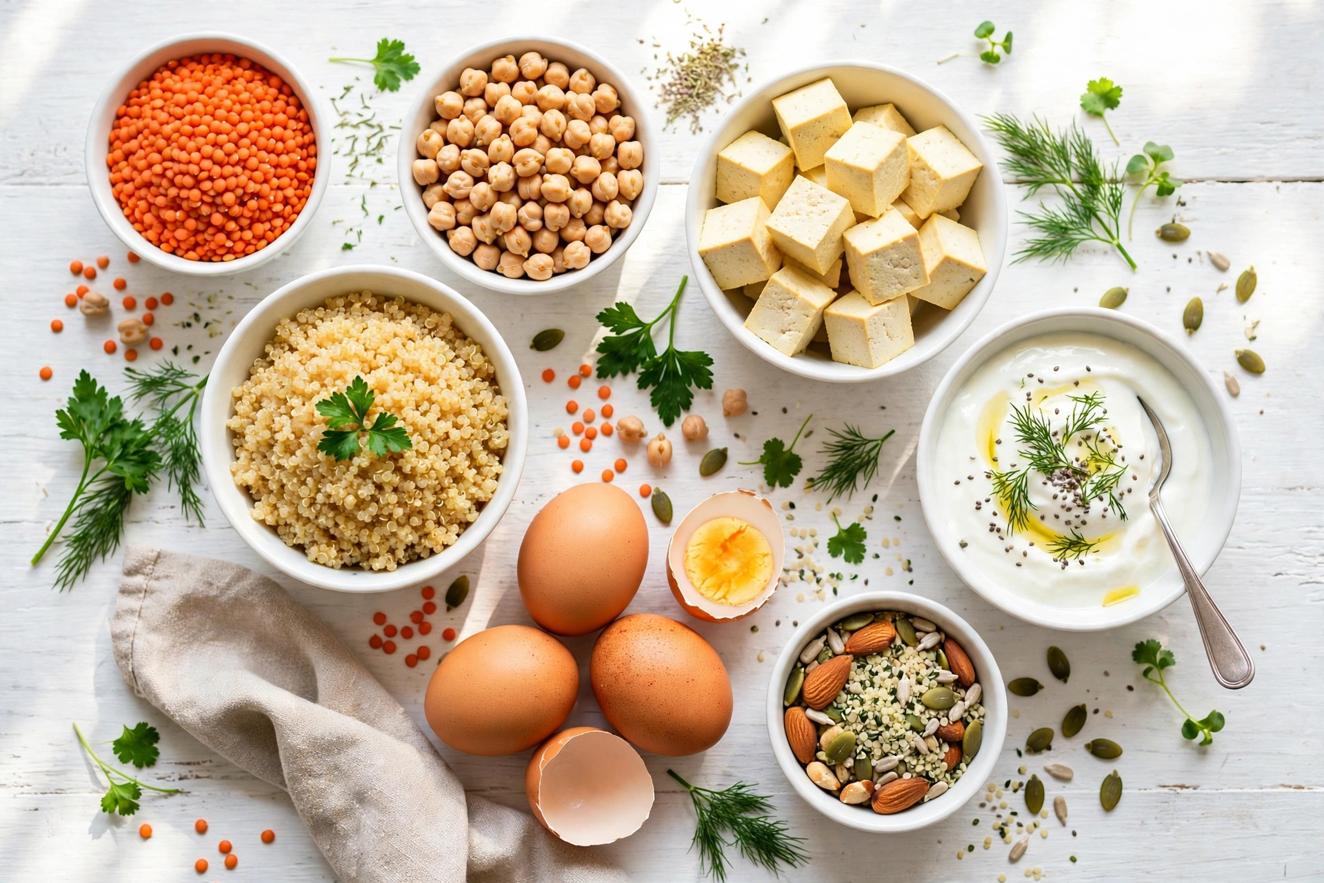 High-Protein Vegetarian Foods: 15 Best Sources That Keep You Full