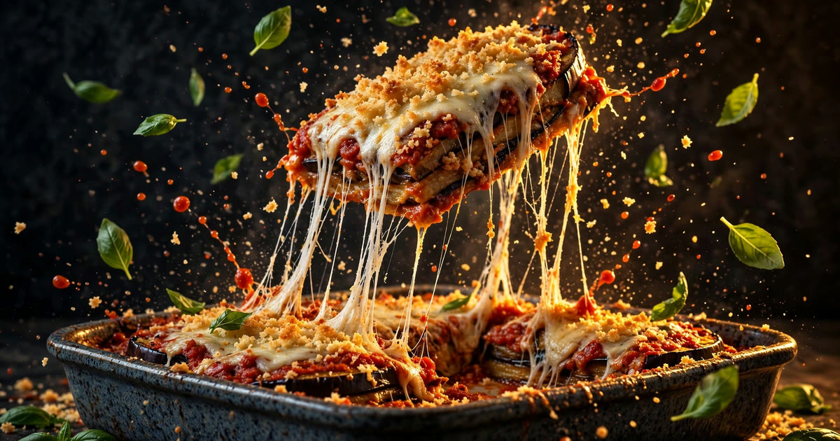 Parmesana de Berenjena Ligera al Horno
