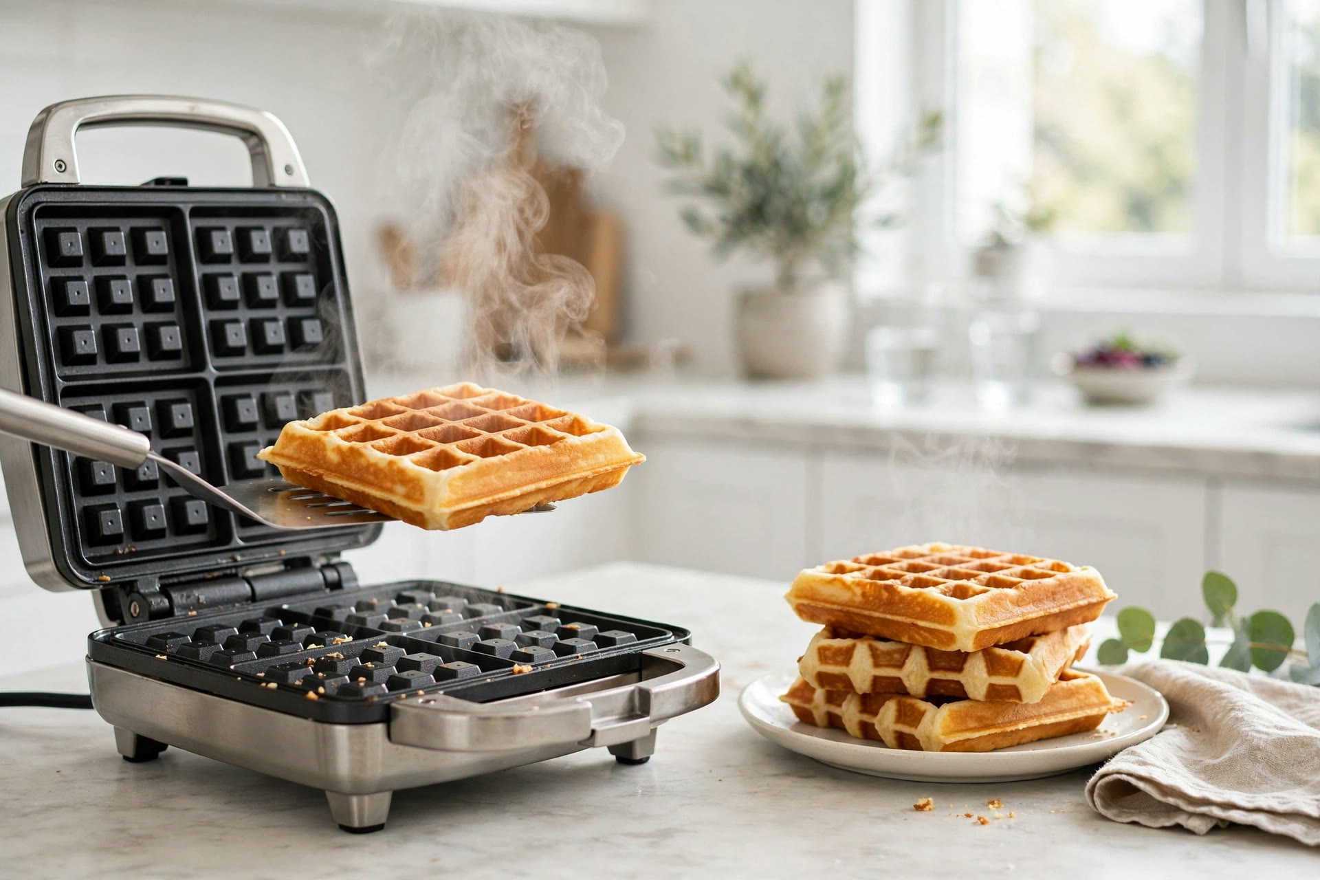 Step 2 — High-Protein Cottage Cheese Waffles