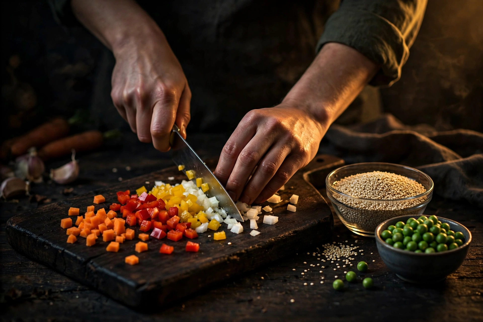 Step 1 — Quinoa Vegetable Pulao