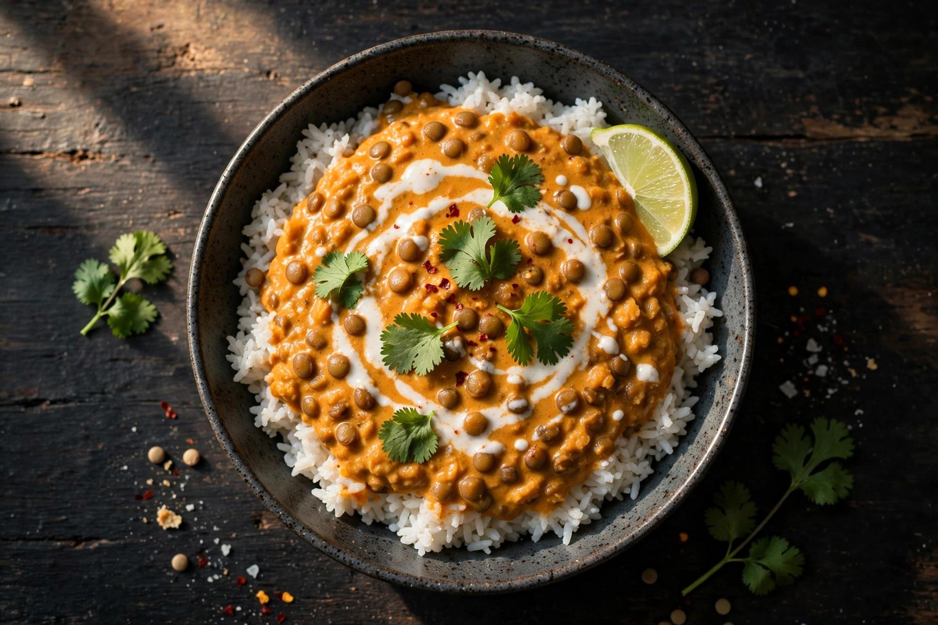 Step 3 — Creamy Coconut Lentil Curry