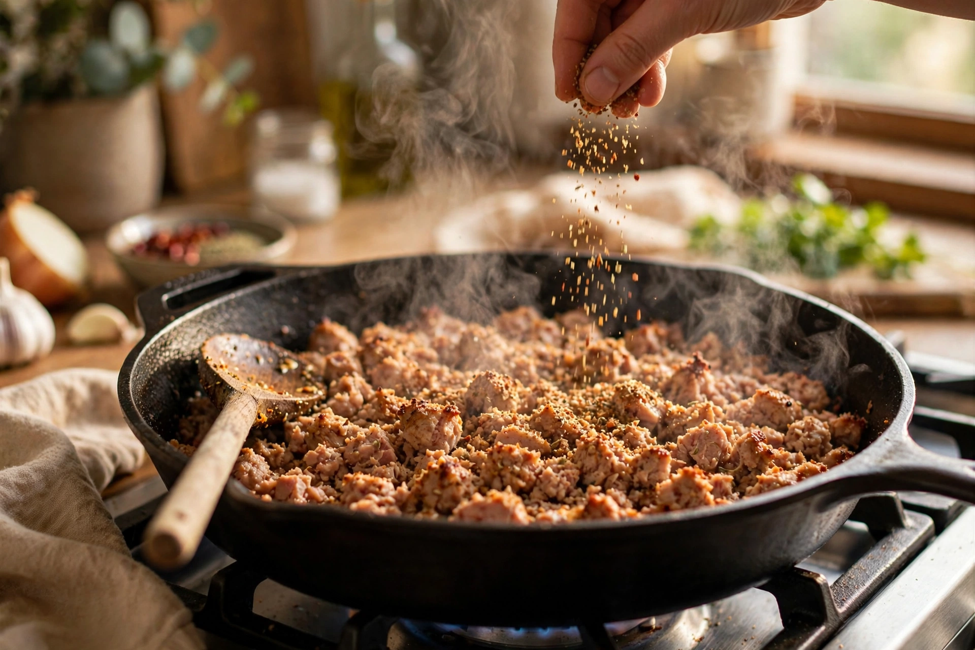 Step 1 — High-Protein Apple Cinnamon Breakfast Bake
