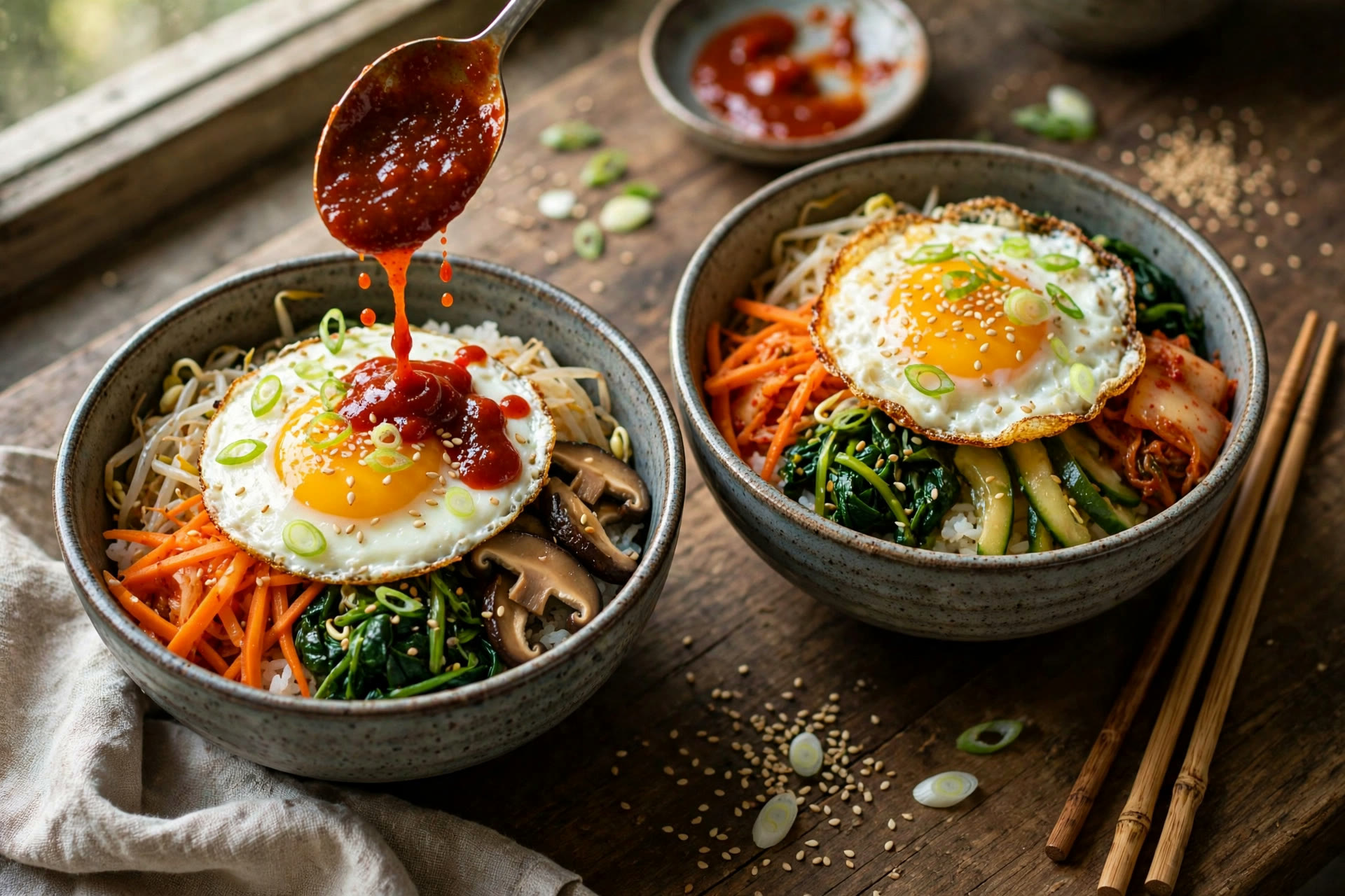 Step 3 — Light Korean Beef Bibimbap