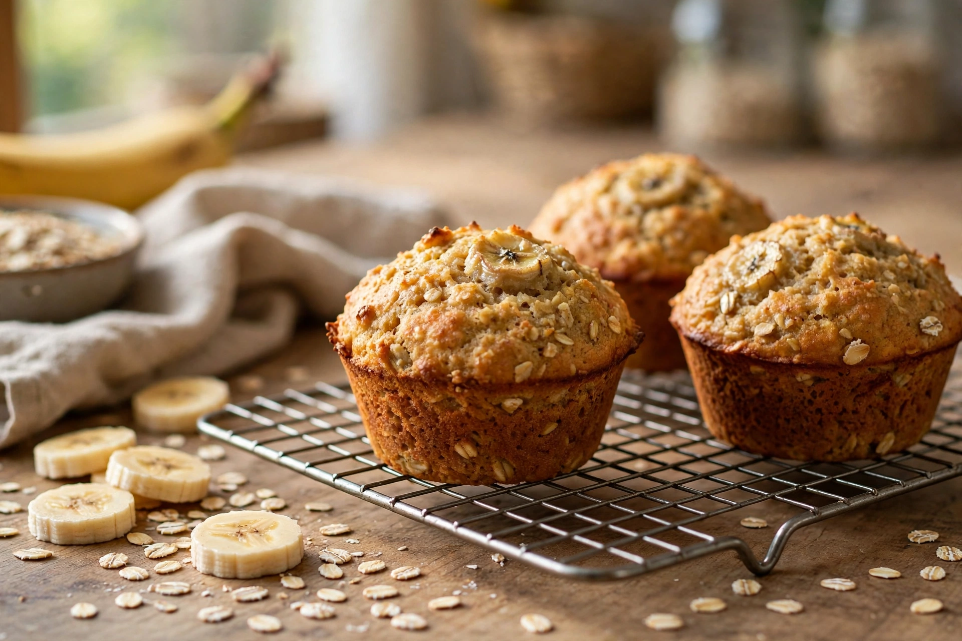 Step 1 — Banana Oat Protein Muffins