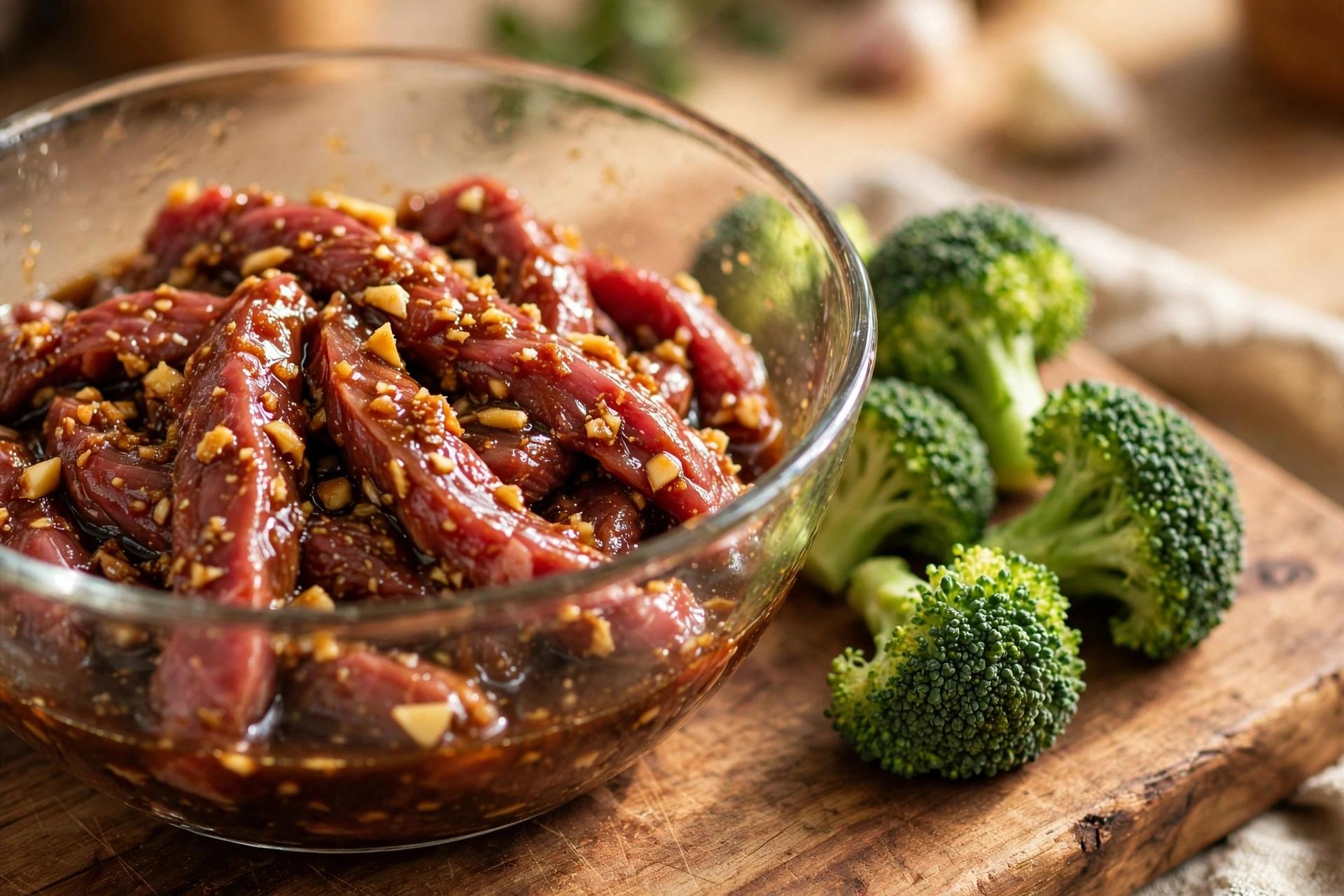 Step 1 — Light Beef & Broccoli Stir-Fry