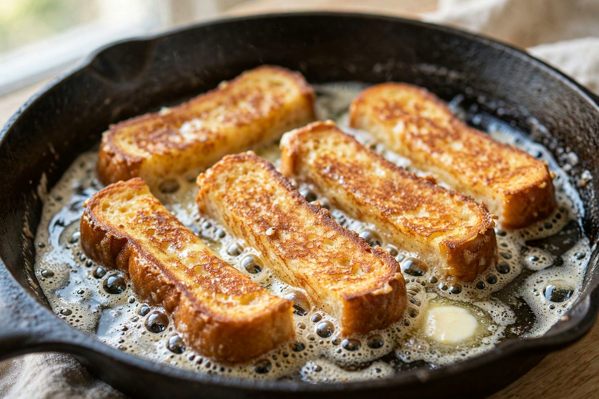Step 2 — High-Protein Cinnamon French Toast Sticks