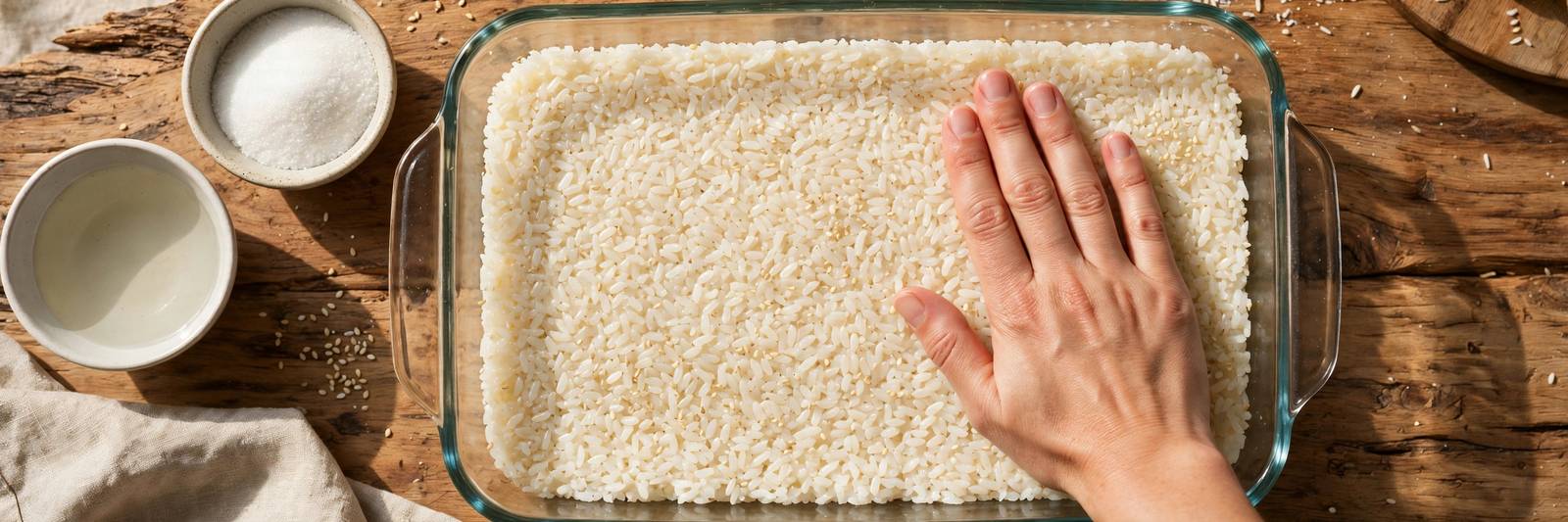 Step 1 — Spicy Tuna Crispy Rice Cakes
