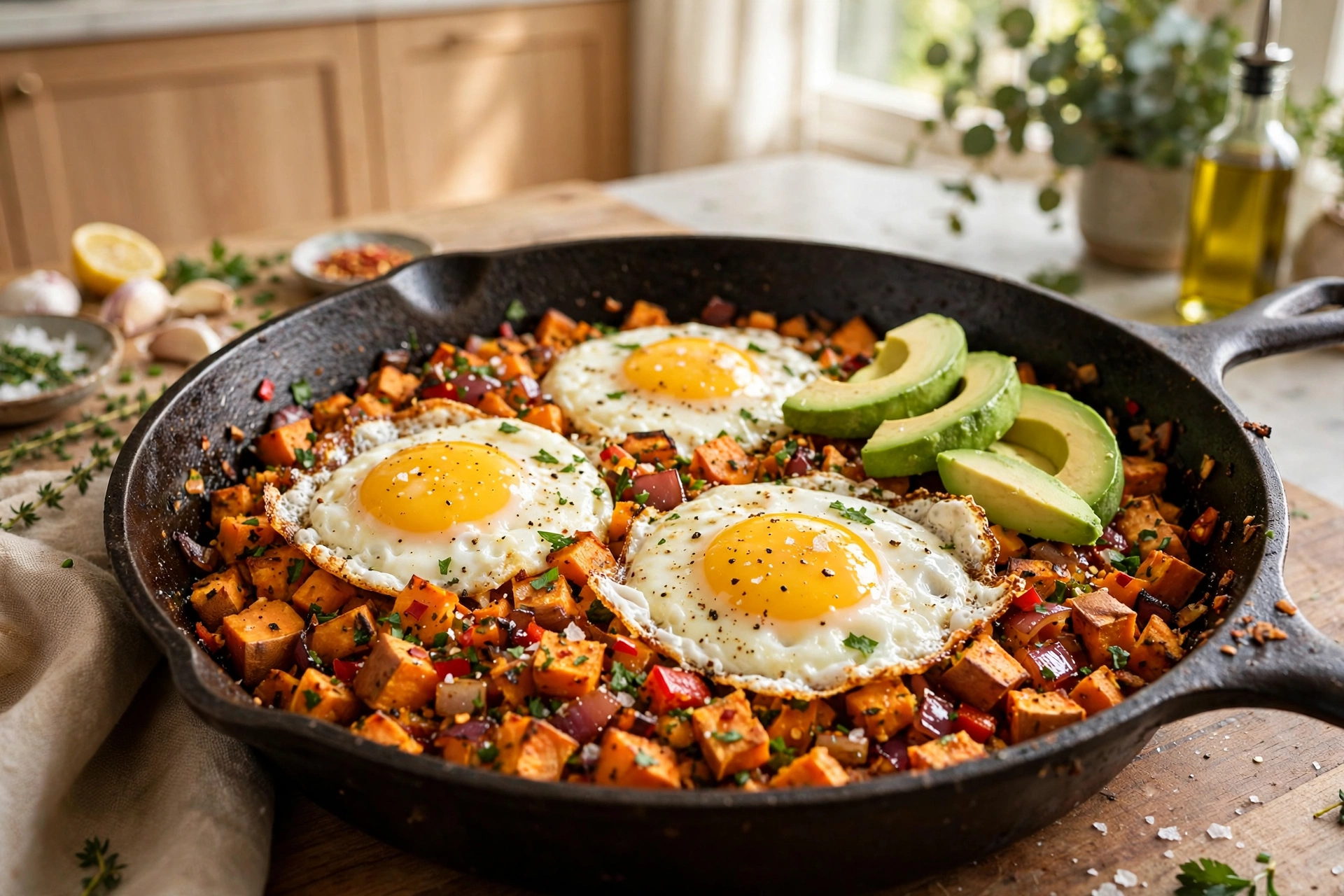 Step 3 — Sweet Potato & Black Bean Breakfast Hash