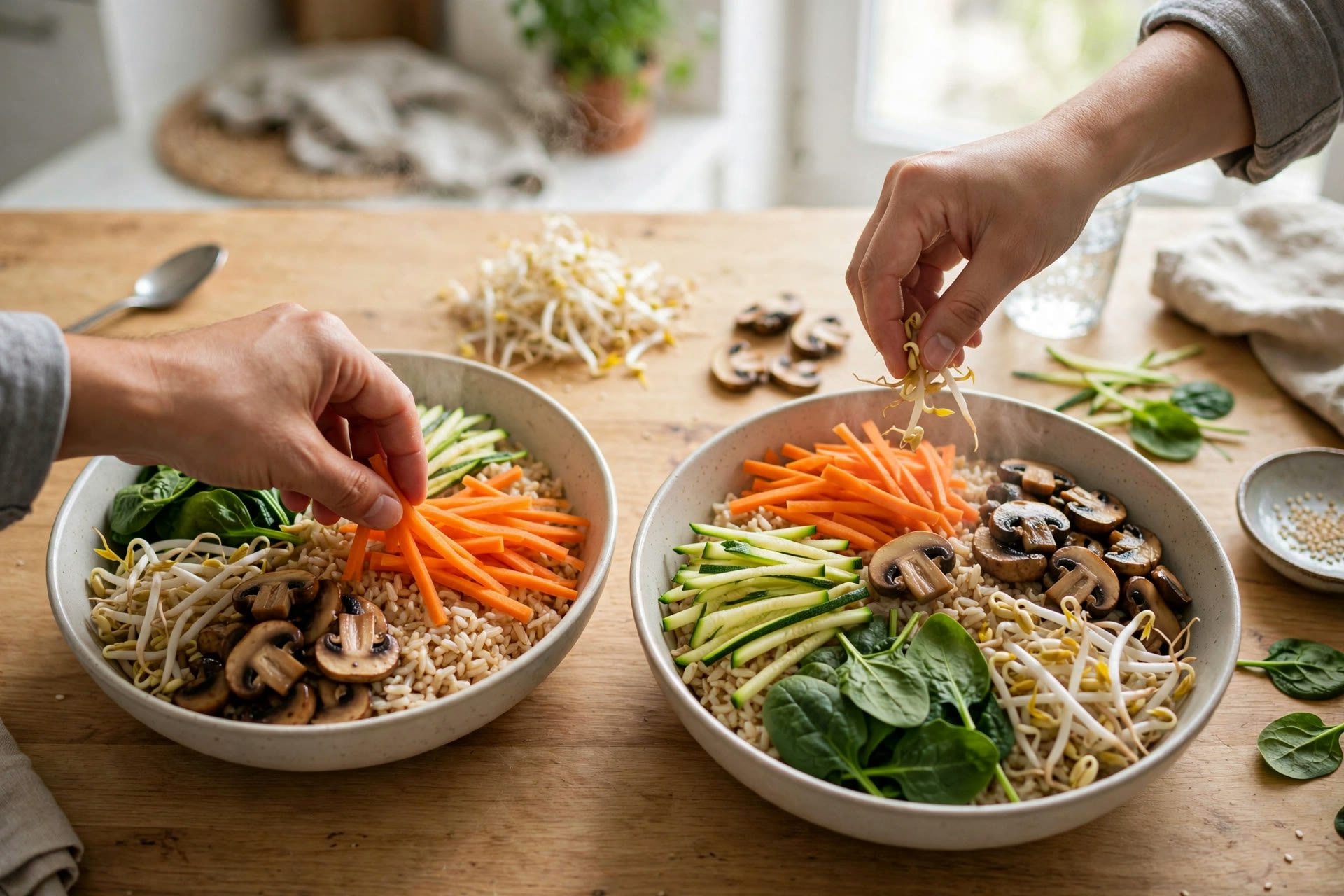 Step 2 — Light Korean Beef Bibimbap