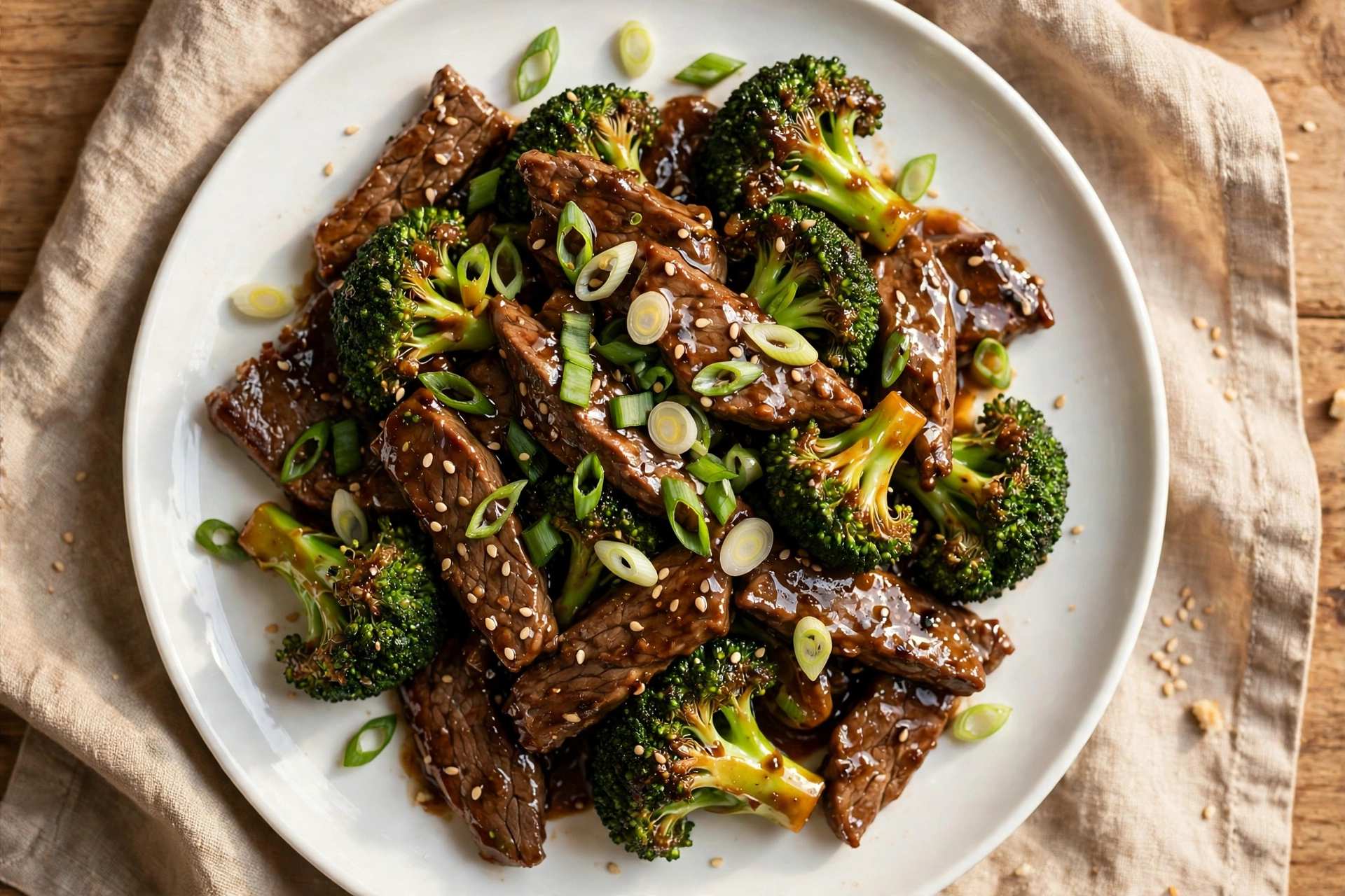 Step 3 — Light Beef & Broccoli Stir-Fry
