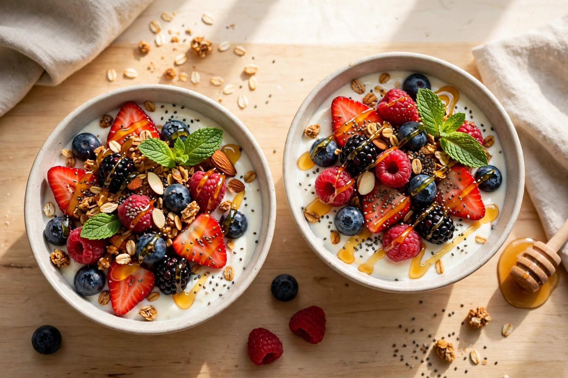 Step 3 — 300-Calorie Berry Yogurt Bowl