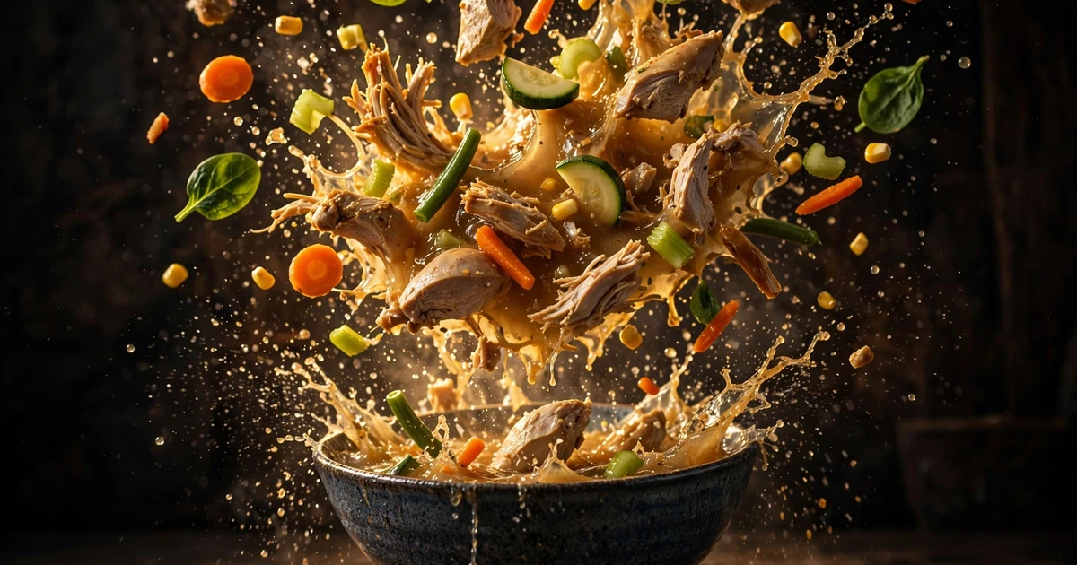 High-Protein Chicken & Vegetable Soup