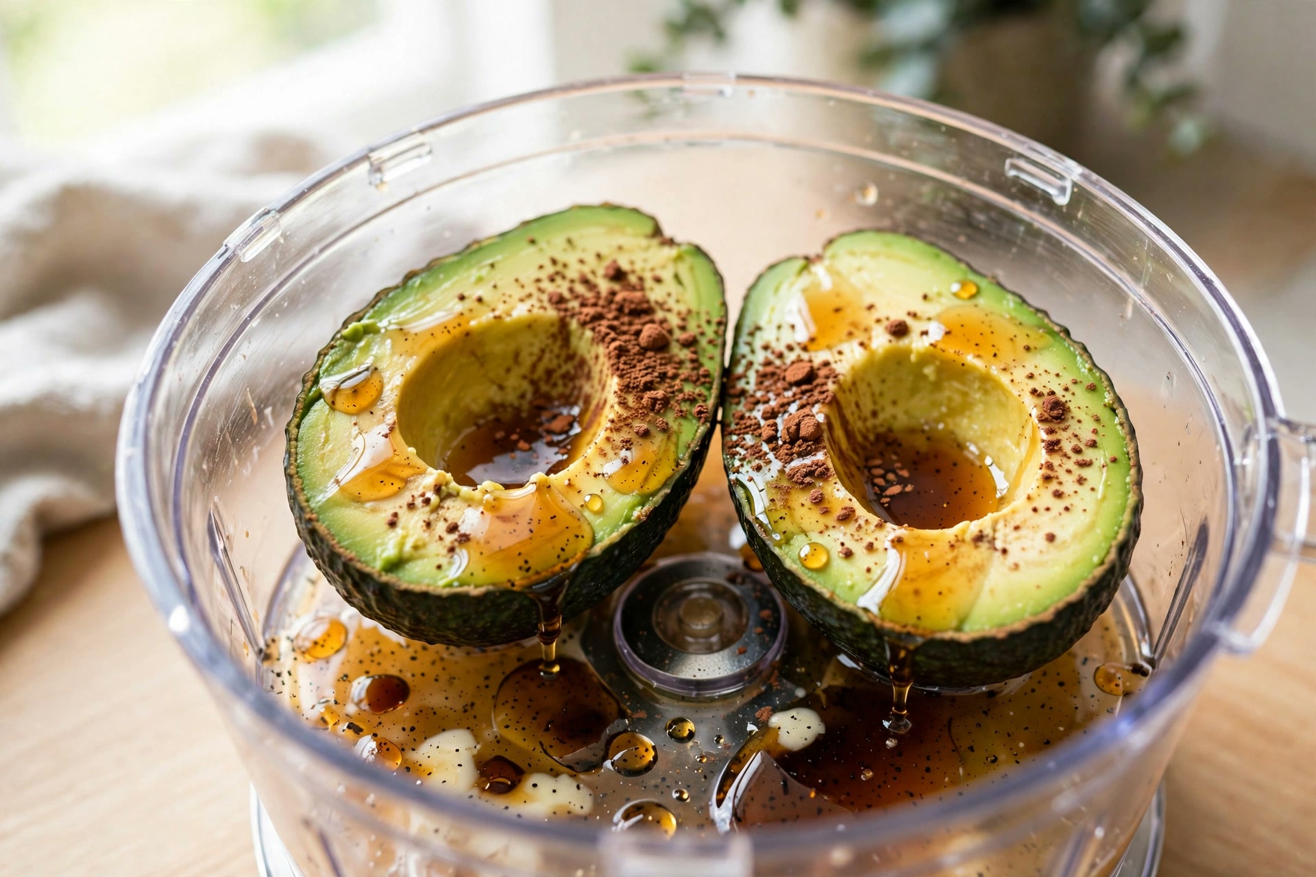 Step 1 — Chocolate Avocado Protein Mousse