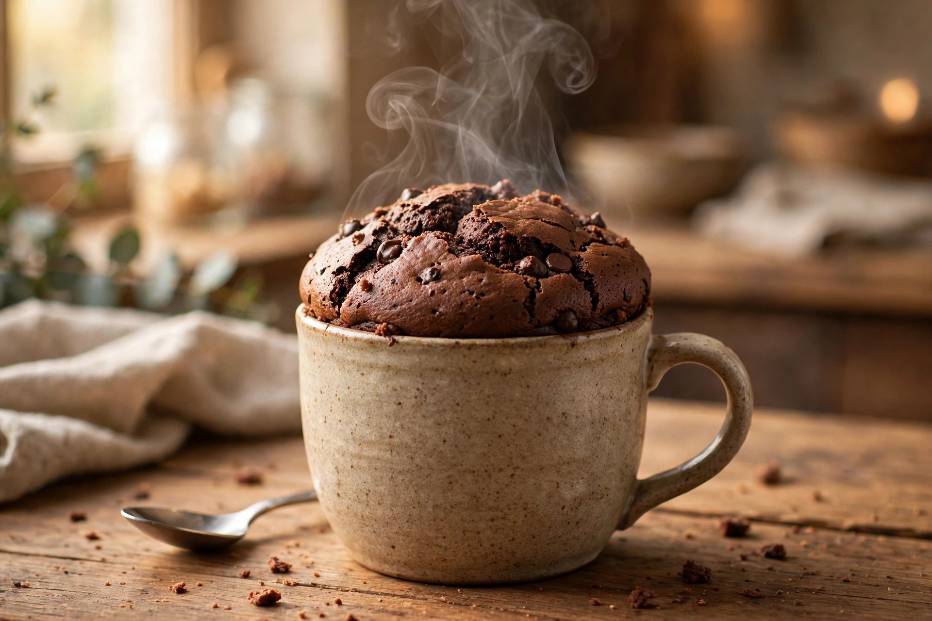 Step 2 — High-Protein Chocolate Mug Cake