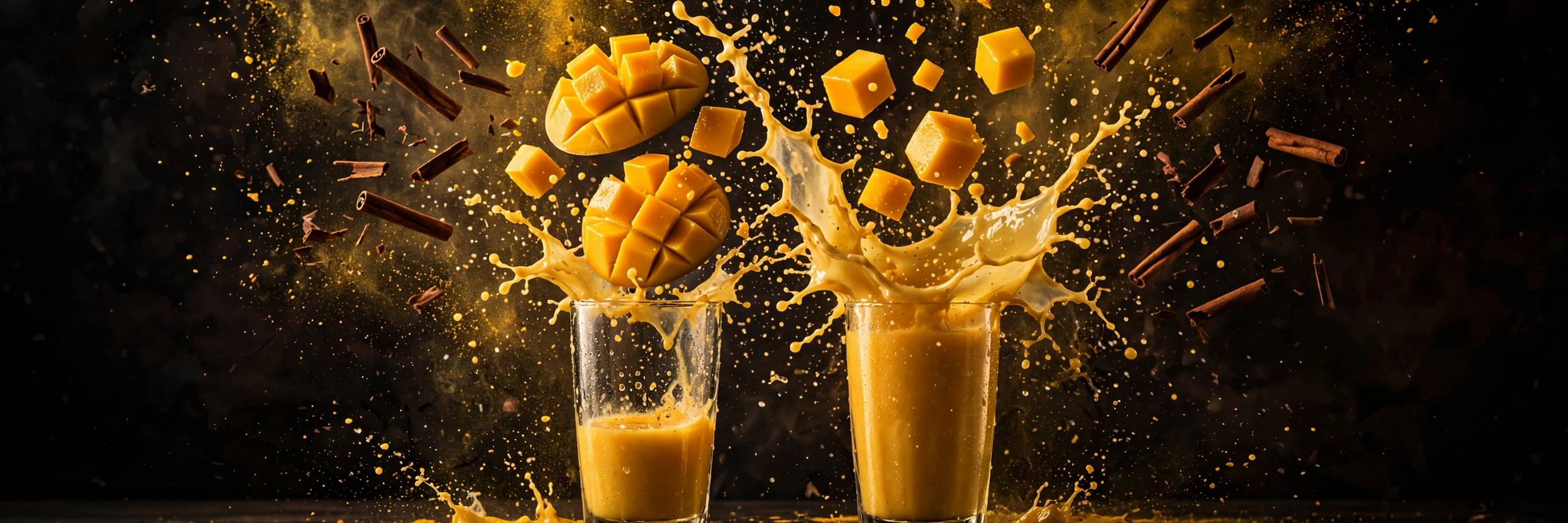 Mango Turmeric Protein Smoothie