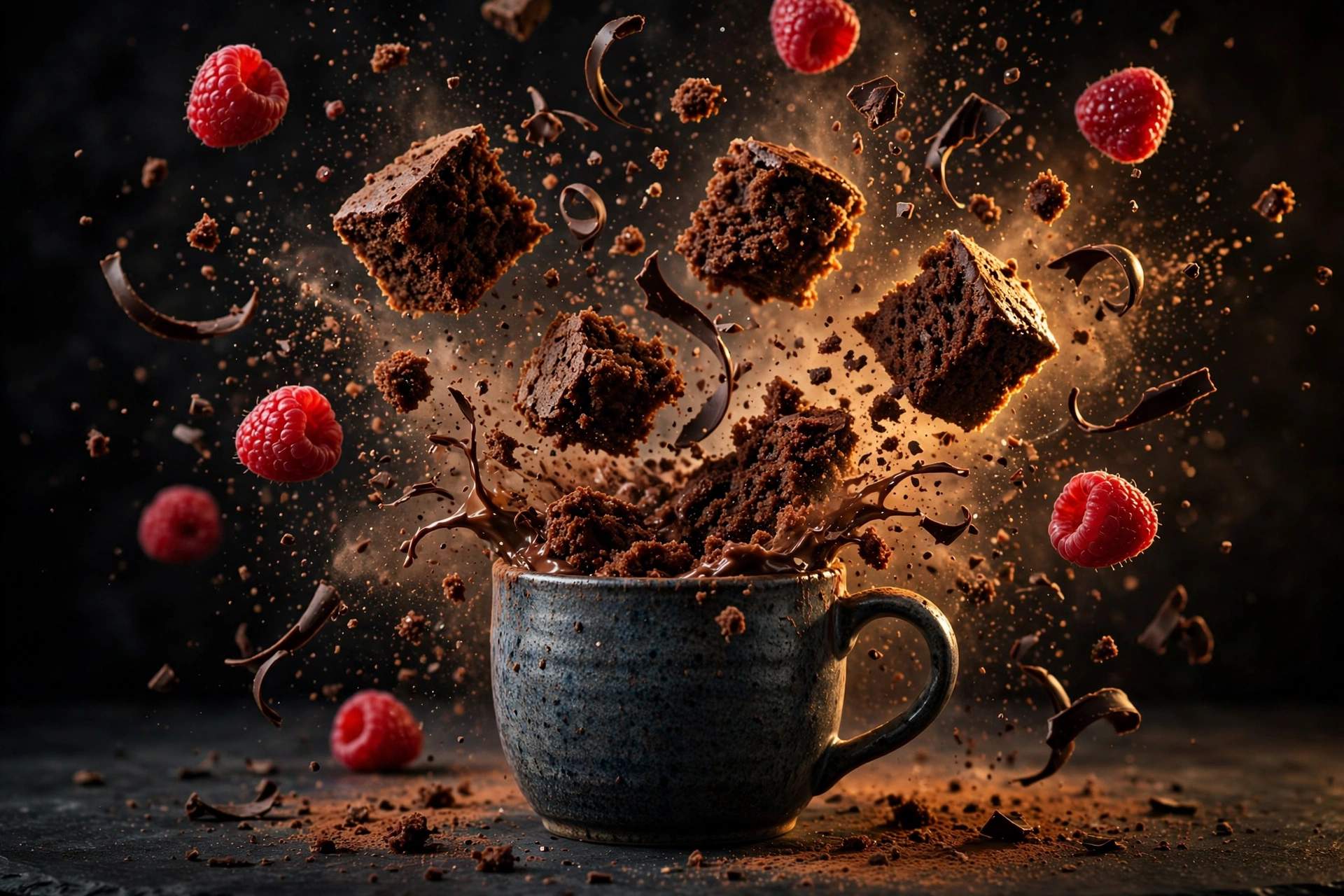 Mug Cake Hyperprotéiné au Chocolat